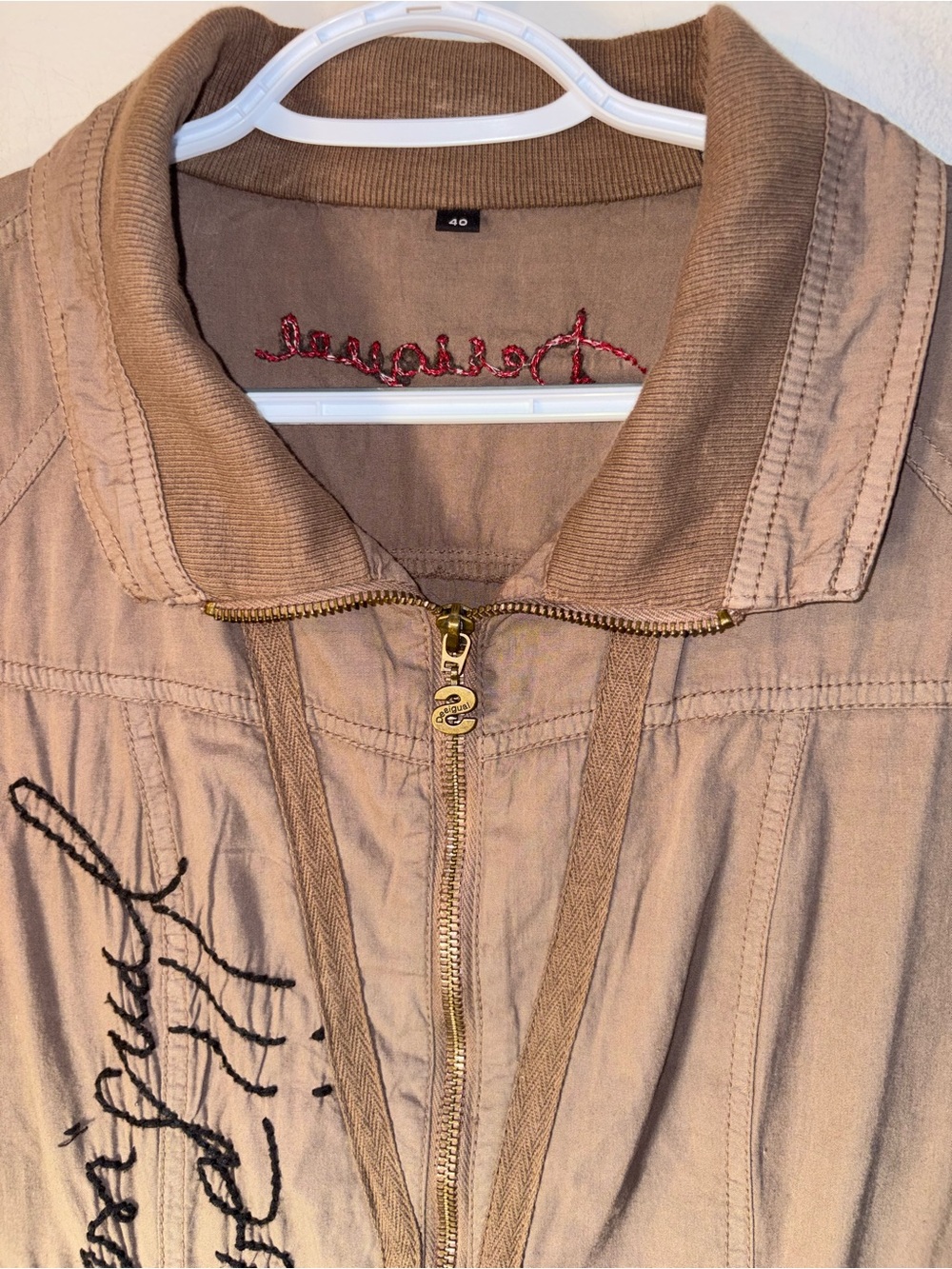 Desigual y2k Ombre Midi Dress in Brown and Black - Picture 4 of 10